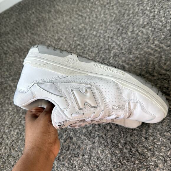 New Balance 550 White Sneakers Shoe BB550PB1 Men’s Size 9.5 D US Casual - Picture 4 of 9